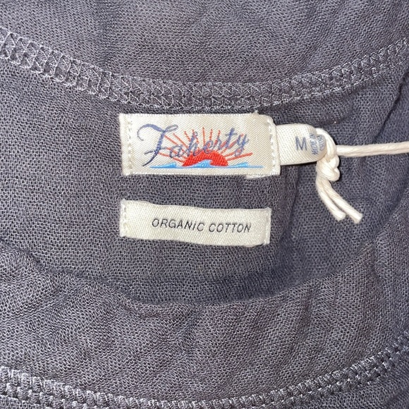 Faherty Dream Scoop Neck Tank Top made from 100% organic cotton, size M, NWT - Picture 2 of 8